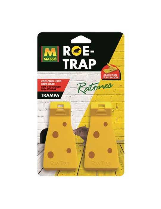 Trampa Ratones (2 Unidades) Roe-Trap 231128 [LOTE DE 8 Unidades] PREBEN
