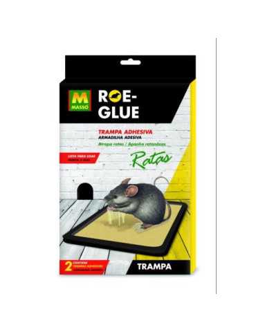 Trampa Adhesiva Ratas Roe Glue (2) 231556 [LOTE DE 4 Unidades] PREBEN