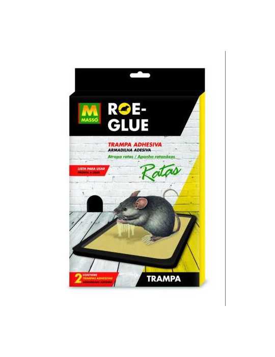 Trampa Adhesiva Ratas Roe Glue (2) 231556 [LOTE DE 4 Unidades] PREBEN