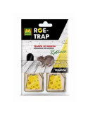 Trampa de Madera Ratones Roe-Trap (2UDS) 231570 [LOTE DE 10 Unidades] PREBEN