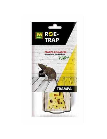 Trampa de Madera para Ratas Roe-Trap 231592 [LOTE DE 8 Unidades] PREBEN