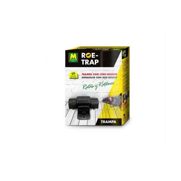 Trampa Cebo Oculto Ratas Ratones Roe-Trap 231651 [LOTE DE 4 Unidades] PREBEN