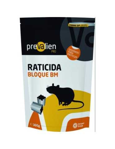 Raticida en Bloque 300 gr [LOTE DE 6 Unidades] PREVALIEN