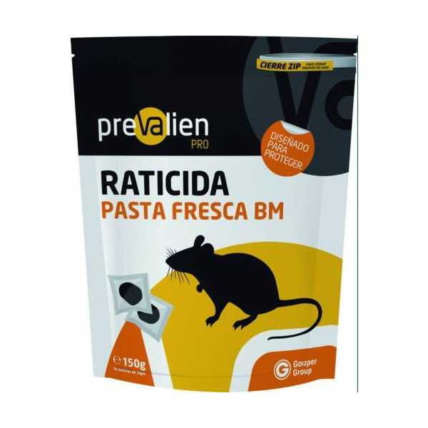 Raticida Pasta Fresca 150 gr [LOTE DE 6 Unidades] PREVALIEN