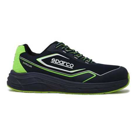 Zapato seguridad SPARCO ESD S1PS Impulse Willen negto - verde Talla 45