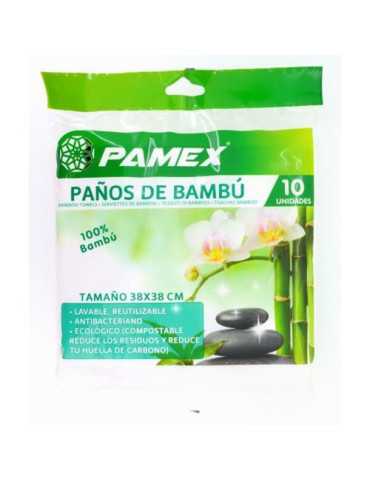 Paño Bambú Lavable 38X38 [LOTE DE 16 Unidades] PROMOPASTOR