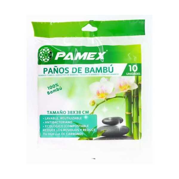 Paño Bambú Lavable 38X38 [LOTE DE 16 Unidades] PROMOPASTOR