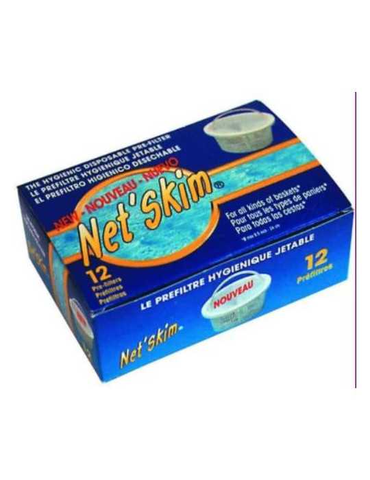 Prefiltro Skimmer Net Skim (12 Uds) 500188 [LOTE DE 2 Unidades] QP