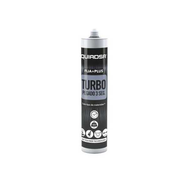 Sellador Polímero Fija Plus Turbo Blanco 290ML [LOTE DE 4 Unidades] QUIADSA