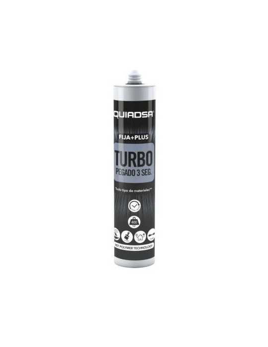 Sellador Polímero Fija Plus Turbo Marrón 290ML [LOTE DE 4 Unidades] QUIADSA