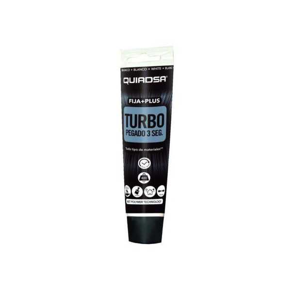 Sellador Polímero Fija Plus Turbo Blanco 150ML [LOTE DE 6 Unidades] QUIADSA