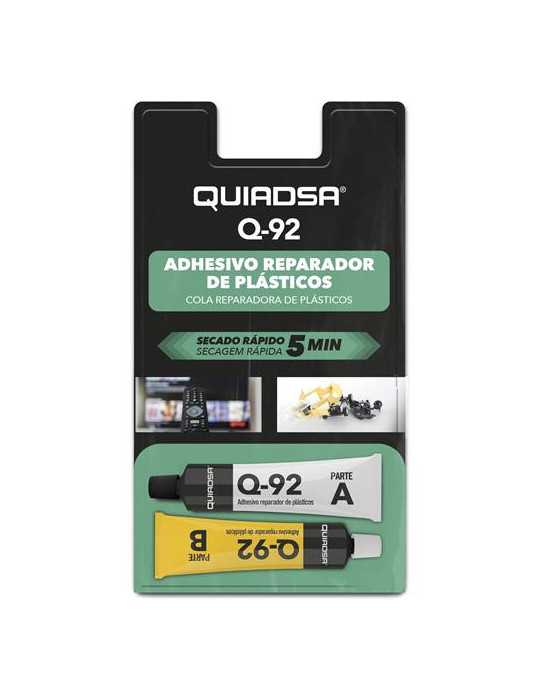 Adhesivo Reparador Plasticos 24ML Q-92 [LOTE DE 6 Unidades] QUIADSA