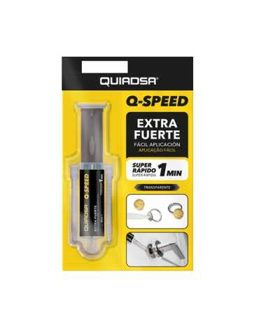 Adhesivo Extra Fuerte Q-Speed 24ML 53323026 [LOTE DE 4 Unidades] QUIADSA
