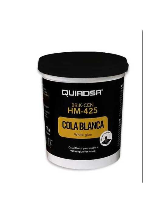 Cola Blanca para Madera 1 kg Brik-Cen HM-425 [LOTE DE 6 Unidades] QUIADSA