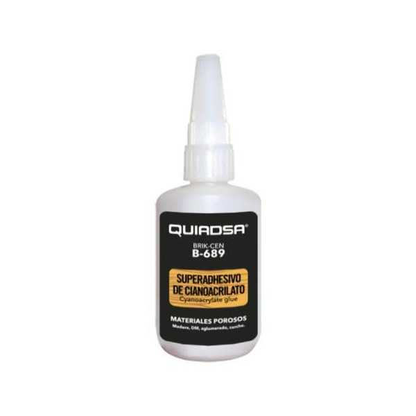 Gel Adhesivo Cianoacrilato 20GR Brik-Cen B689 [LOTE DE 8 Unidades] QUIADSA