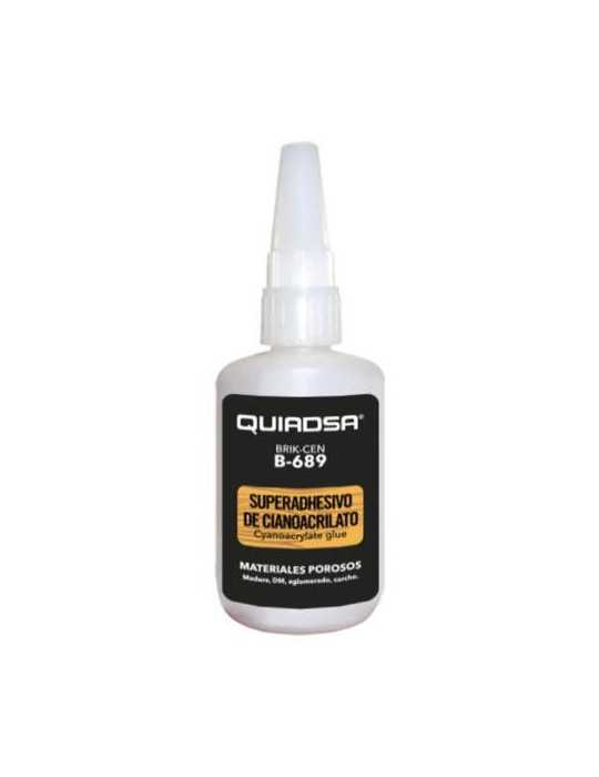 Gel Adhesivo Cianoacrilato 20GR Brik-Cen B689 [LOTE DE 8 Unidades] QUIADSA