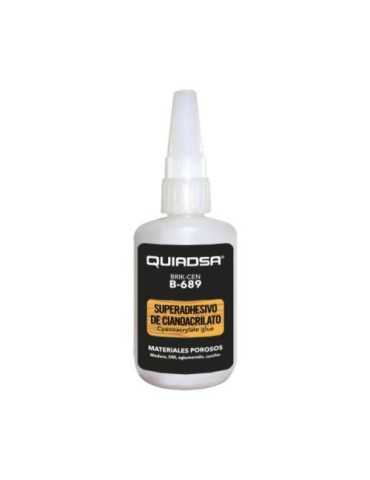 Gel Adhesivo Cianoacrilato 50GR Brik-Cen B689 [LOTE DE 6 Unidades] QUIADSA