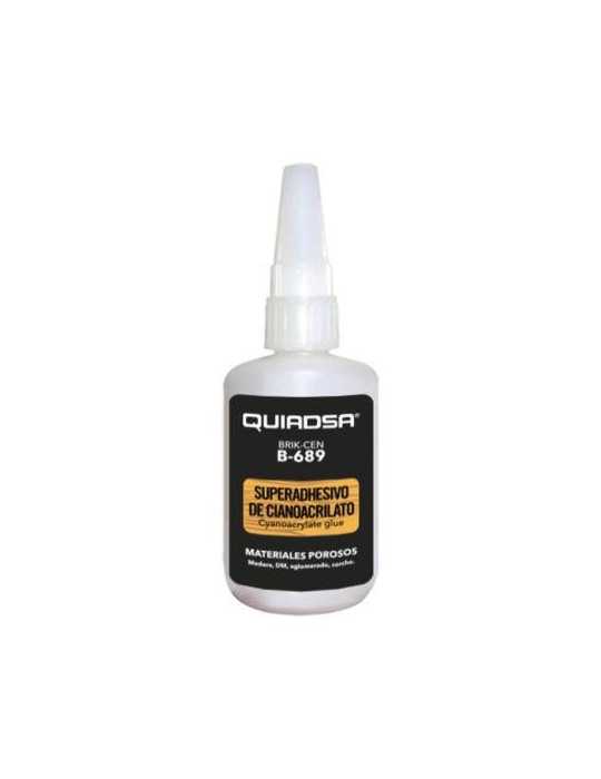 Gel Adhesivo Cianoacrilato 50GR Brik-Cen B689 [LOTE DE 6 Unidades] QUIADSA