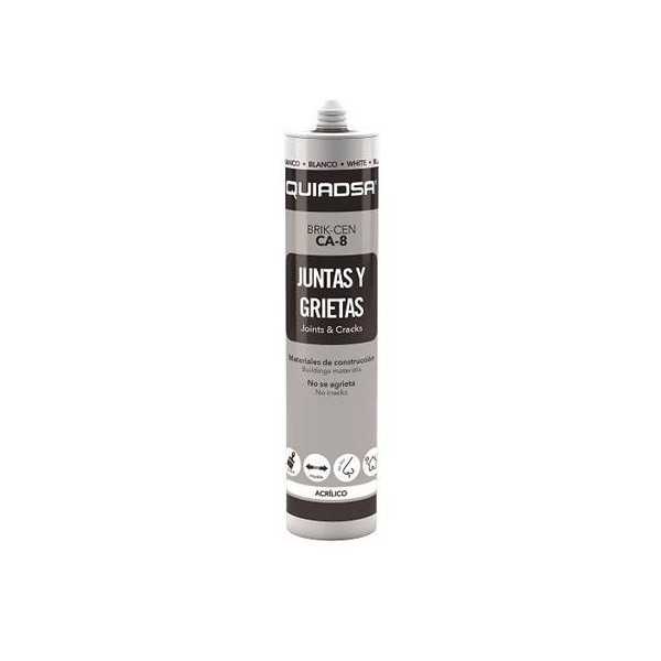 Masilla Acrílica 300ML Brik-Cen CA-8 Rjo. ladrillo [LOTE DE 12 Unidades] QUIADSA