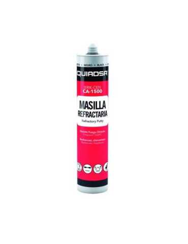 Masilla Refractaria Brik-Cen CA-1500 Negro 1500 [LOTE DE 6 Unidades] QUIADSA