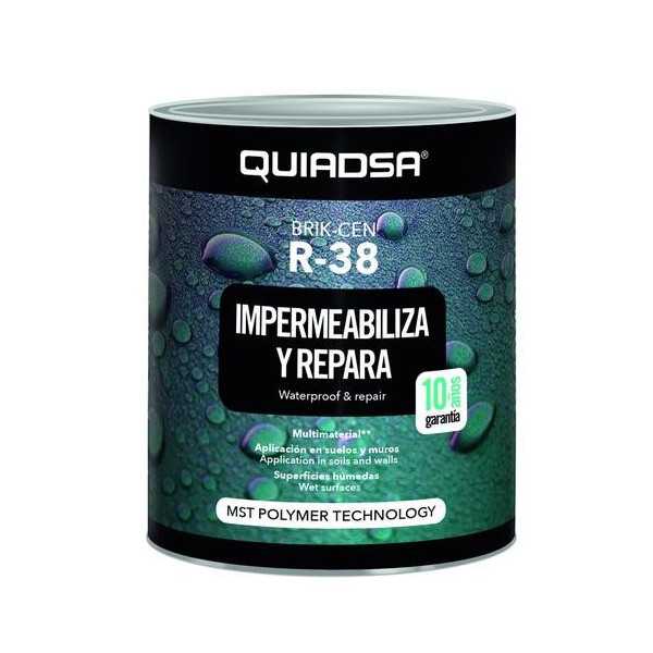 Impermeabilizante 5KG Hydro Flex R-38 Blanco QUIADSA
