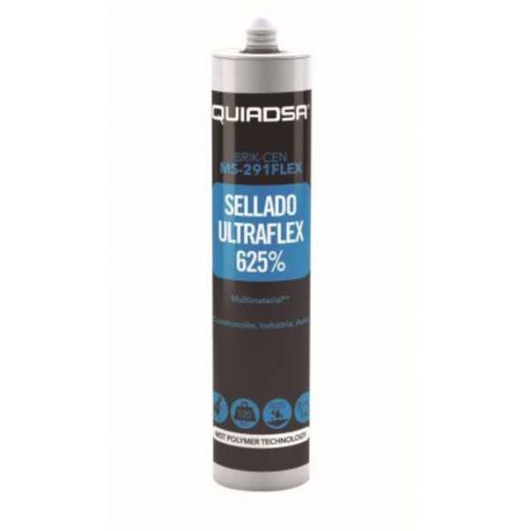 Sellador Brik-Cen MS-291 Flex Blanco [LOTE DE 6 Unidades] QUIADSA