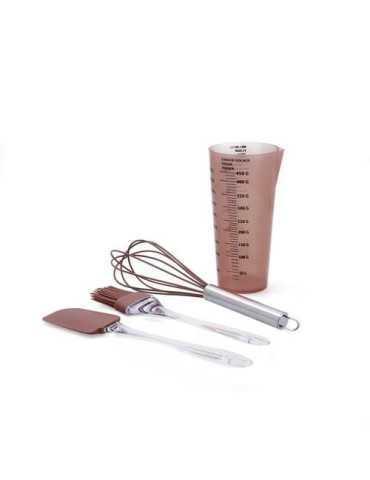 Set 3 Gadgets Cocina Silicon con Cubo RTS Creta [LOTE DE 6 Unidades] QUID