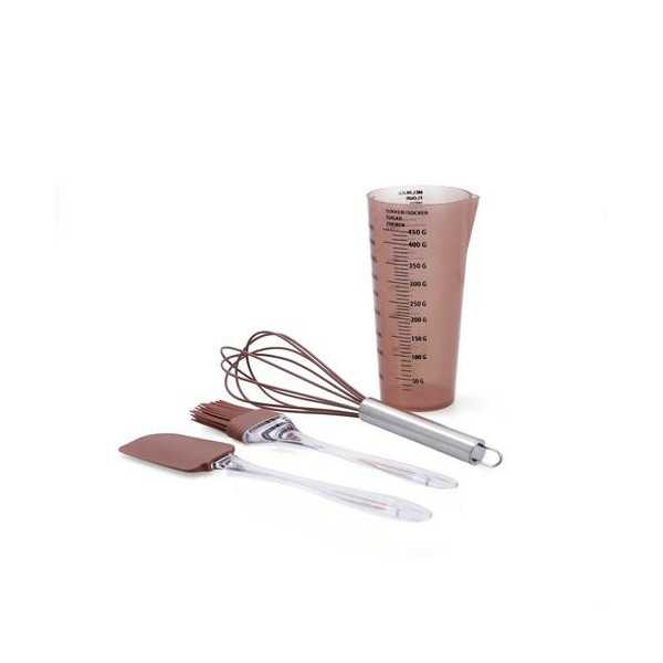 Set 3 Gadgets Cocina Silicon con Cubo RTS Creta [LOTE DE 6 Unidades] QUID