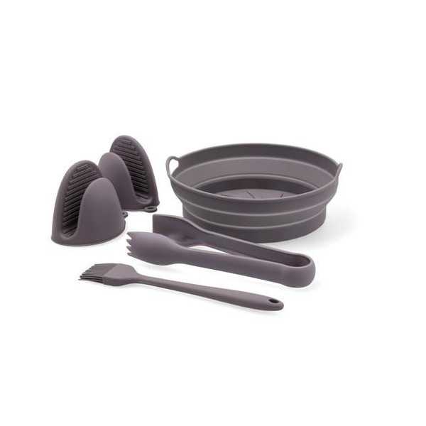 Set 5 Accesorios Silicona Air Fryer Creta [LOTE DE 4 Unidades] QUID