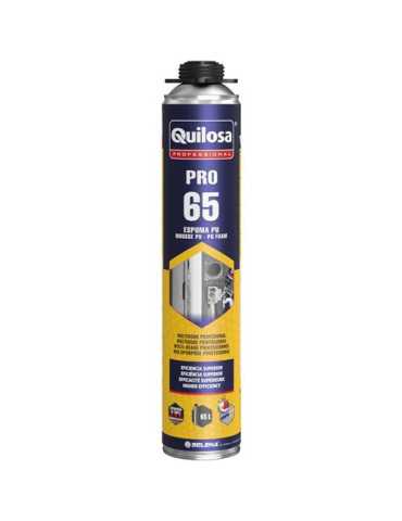 Espuma Poliuretanp Profesional 65 Pistola 750ML [LOTE DE 4 Unidades] QUILOSA