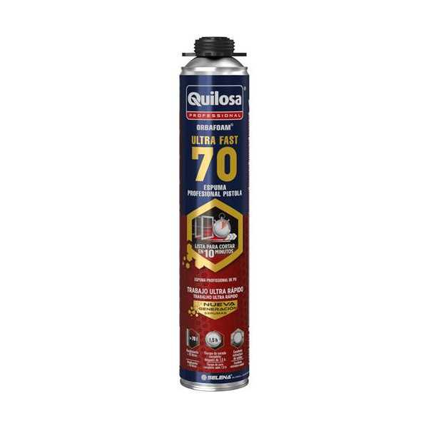 Espuma Profesional Ultra Fast 70L 10041969 [LOTE DE 4 Unidades] QUILOSA