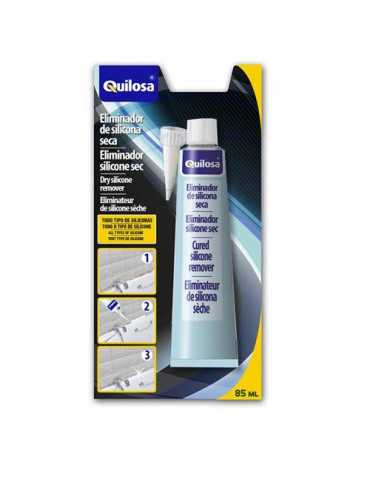 Eliminador Silicona Blister 85 ml 20875 [LOTE DE 4 Unidades] QUILOSA