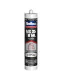 Sellador MS 35 Total Transparente 280ML 10051570 [LOTE DE 4 Unidades] QUILOSA