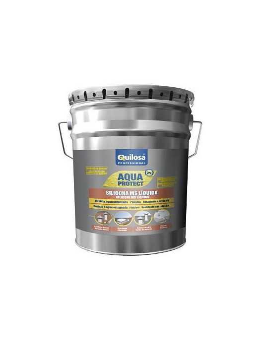 Silicona Liquida MS Terracota 5 KG. T003129 QUILOSA