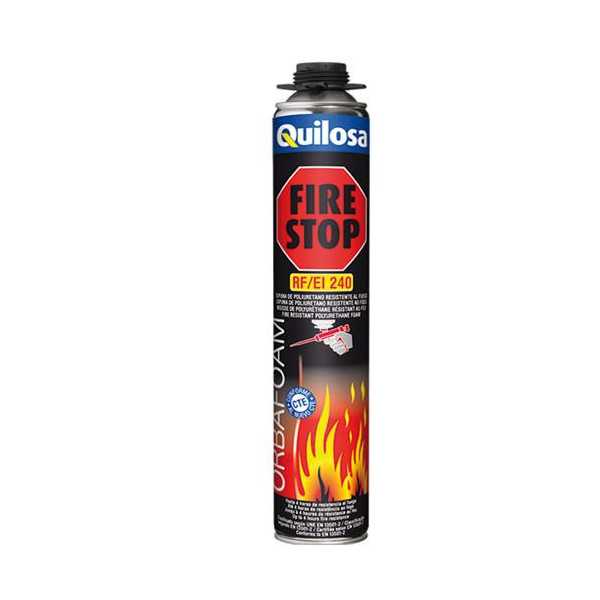 Espuma Poliuretano 750 Pistola Fire Gris 38406 [LOTE DE 2 Unidades] QUILOSA