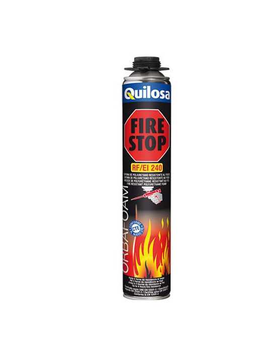 Espuma Poliuretano 750 Pistola Fire Gris 38406 [LOTE DE 2 Unidades] QUILOSA