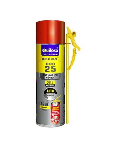 Espuma Poliuretano Orbafoam PRO25 500ML 10039901 [LOTE DE 4 Unidades] QUILOSA