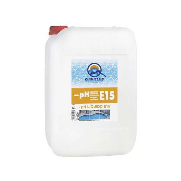 Reductor PH Líquido 20 e (Sulfurico) 15% QUIMICAMP