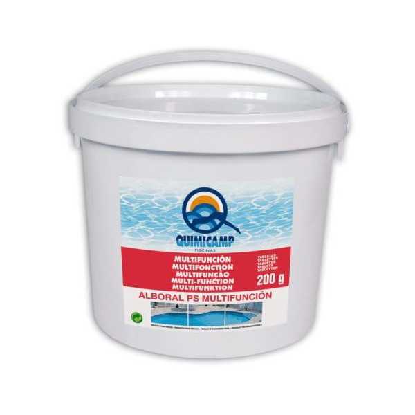Alboral PS Multifunc. TAB. 250GR 5KG QUIMICAMP