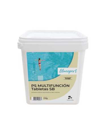 Cloro Multifu. sin Sulfato Cobre TAB. 250GR. 5KG. BLUEXP QUIMICAMP