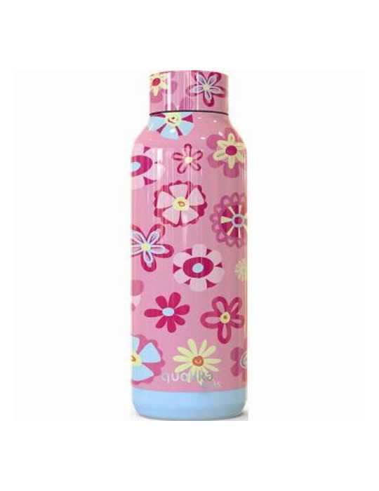 Botella Kids Inoxidable Solid Flowers 510ML [LOTE DE 2 Unidades] QUOKKA
