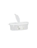 Bote con Tapa Despensadora 0,6L Blanco 4135 [LOTE DE 46 Unidades] RAYDAN