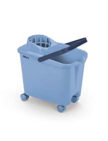 Cubo con Ruedas+escurridor 14LITROS Azul 32531 [LOTE DE 2 Unidades] RAYEN