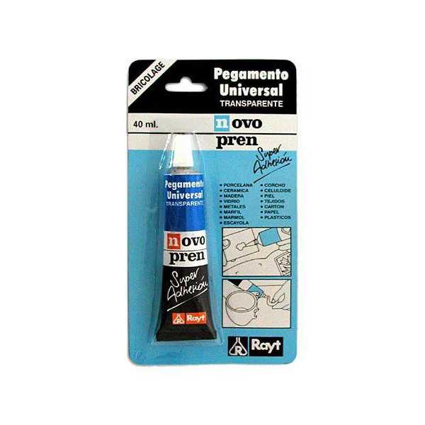 Pegamento Universal Transparente 40 ml 14302 [LOTE DE 10 Unidades] RAYT