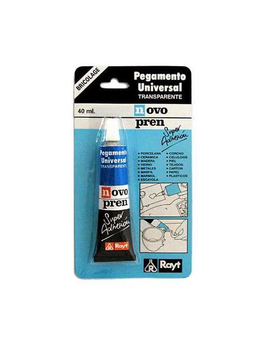 Pegamento Universal Transparente 40 ml 14302 [LOTE DE 10 Unidades] RAYT