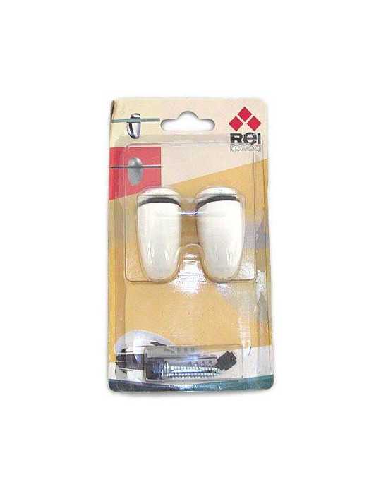 Soporte Estuche REG. 24 mm Blanco 2048 (BL.-2) [LOTE DE 4 Unidades] REI