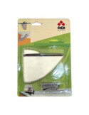 Soporte Estuche REG. 40 mm Blanco 1053 (BL.-1) [LOTE DE 4 Unidades] REI