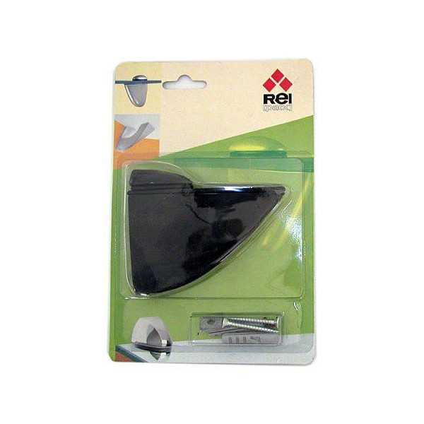 Soporte Estuche REG. 40 mm Negro 1053 (BL.-1) [LOTE DE 4 Unidades] REI