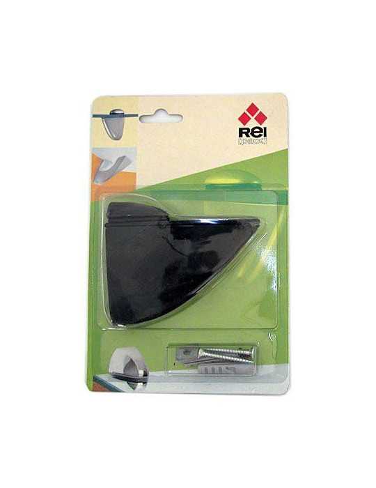 Soporte Estuche REG. 40 mm Negro 1053 (BL.-1) [LOTE DE 4 Unidades] REI