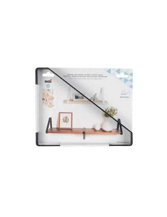 Escuadra Triangular Balda Industrial 20/25 Negro [LOTE DE 2 Unidades] REI